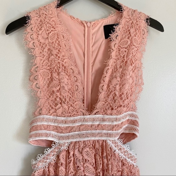 X BY NBD Revolve Phoenix Dress in Blush XS - Picture 5 of 8
